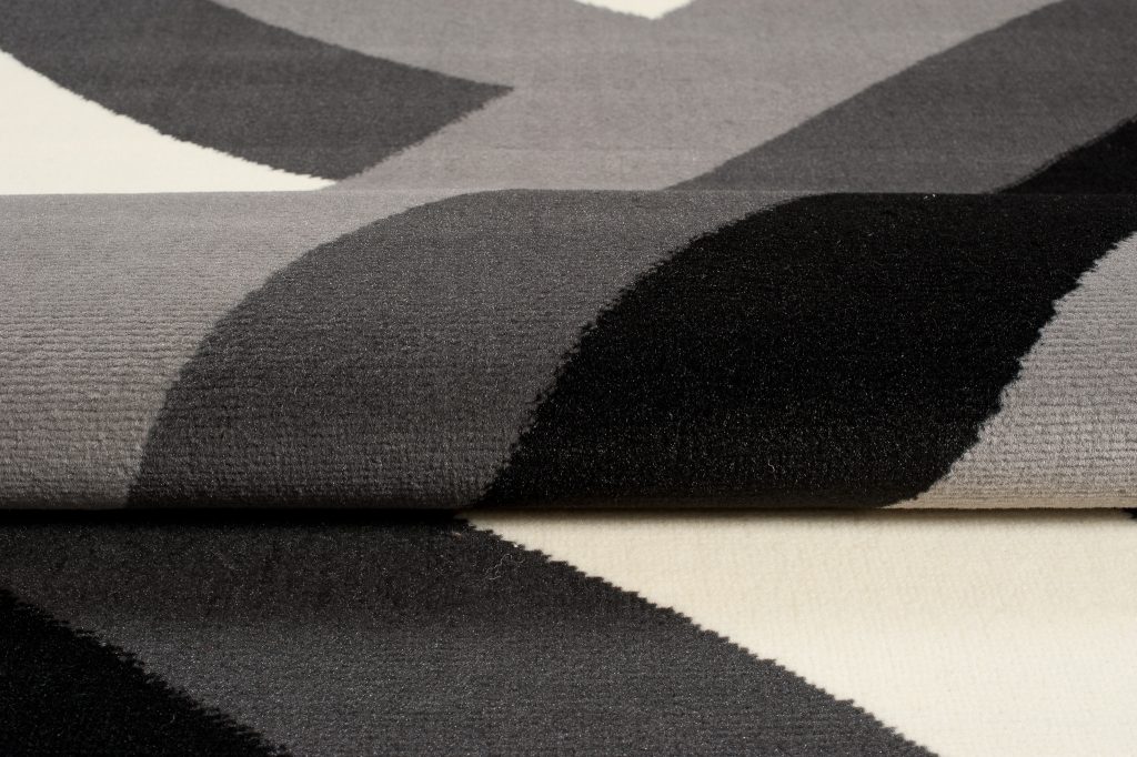 Covor Dream Gri Închis Crem Geometric