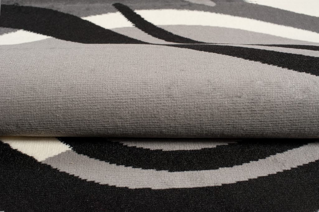 Covor Dream Gri Crem Geometric Valuri