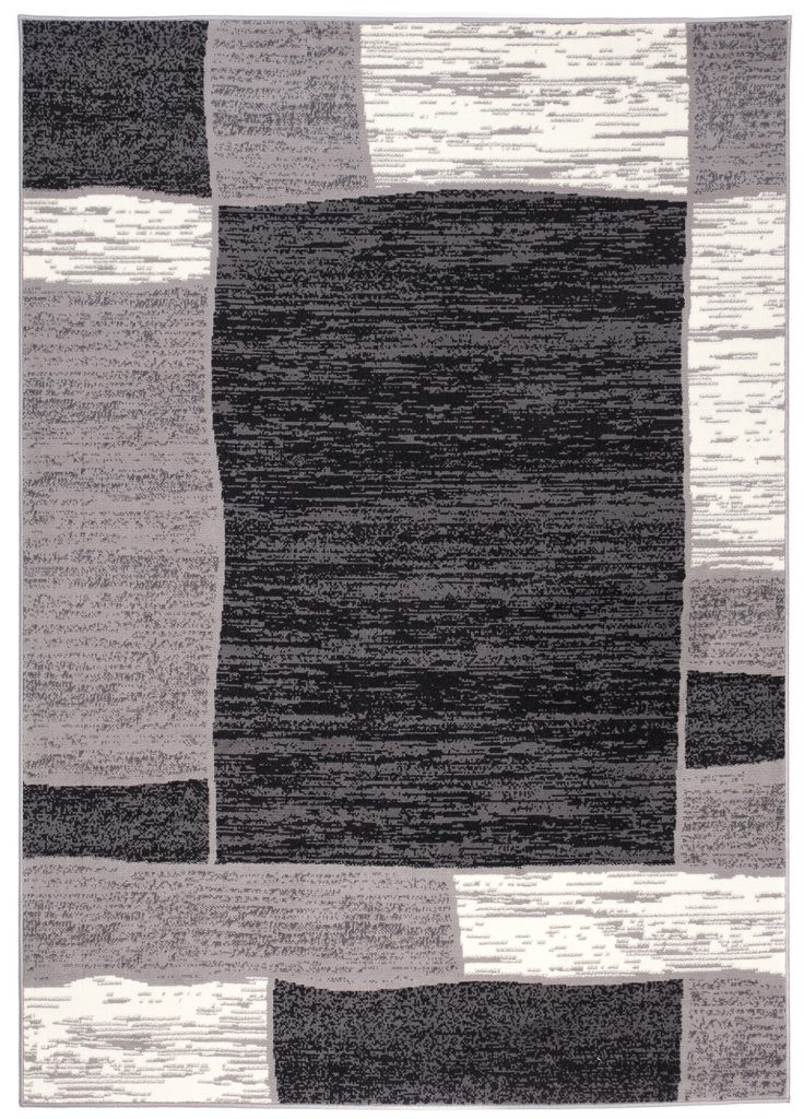 Covor Dream Gri Geometric Dreptunghiuri Pătrate