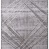 Covor Crystal Gri Deschis Bej Geometric Efect 3D