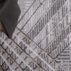Covor Crystal Gri Deschis Bej Geometric Efect 3D
