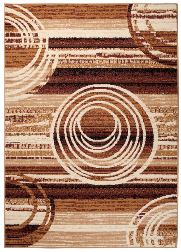Covor Dream Abstract Maro Bej Cercuri