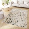 Covor Crystal Verde Crem Abstract Marmură Efect 3D