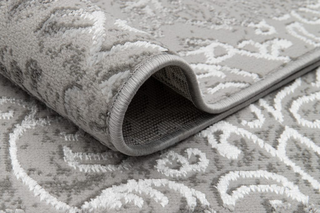 Covor Ares Gri Ornamente Vintage