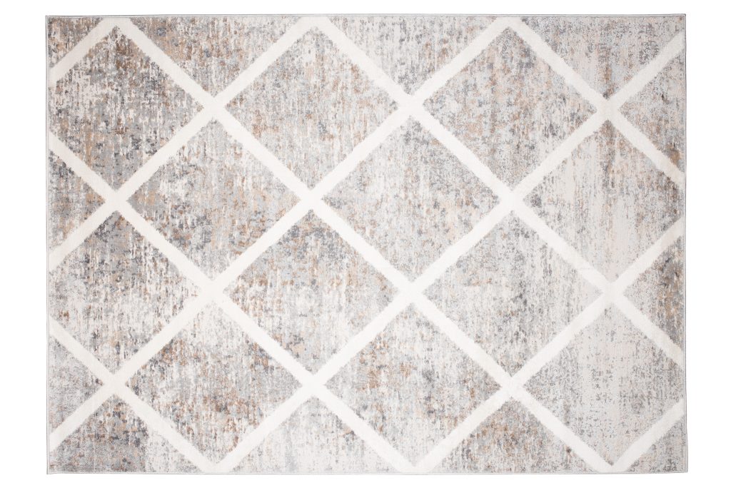 Covor Valley Gri Cupru Geometric Carouri