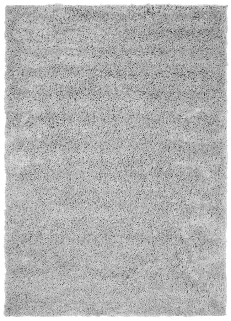 Covor Essence Shaggy Monocrom Gri Deschis