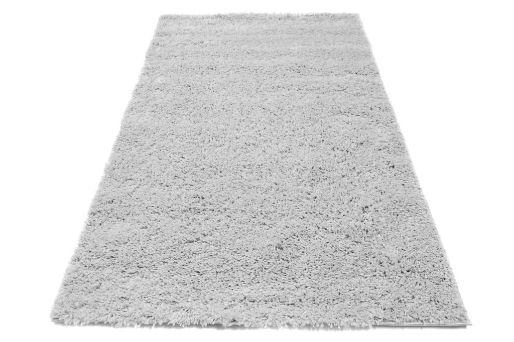 Covor Essence Shaggy Monocrom Gri Deschis
