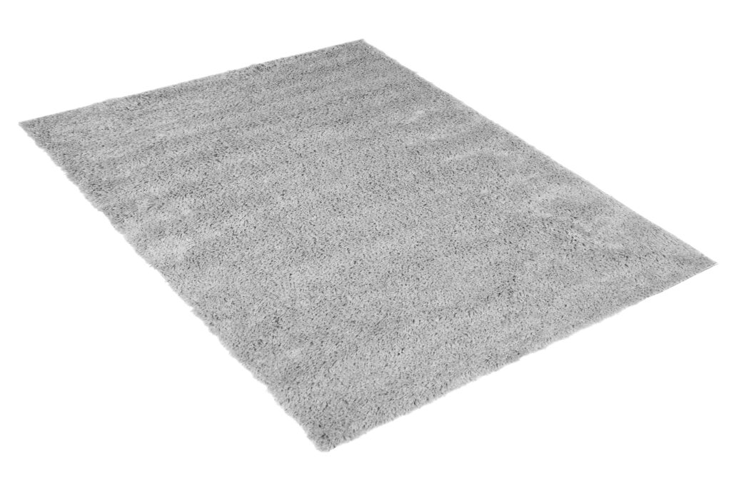 Covor Essence Shaggy Monocrom Gri Deschis