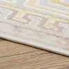 Covor Ares Auriu Bej Ornamente Medalion