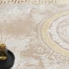 Covor Ares Auriu Bej Ornamente Medalion