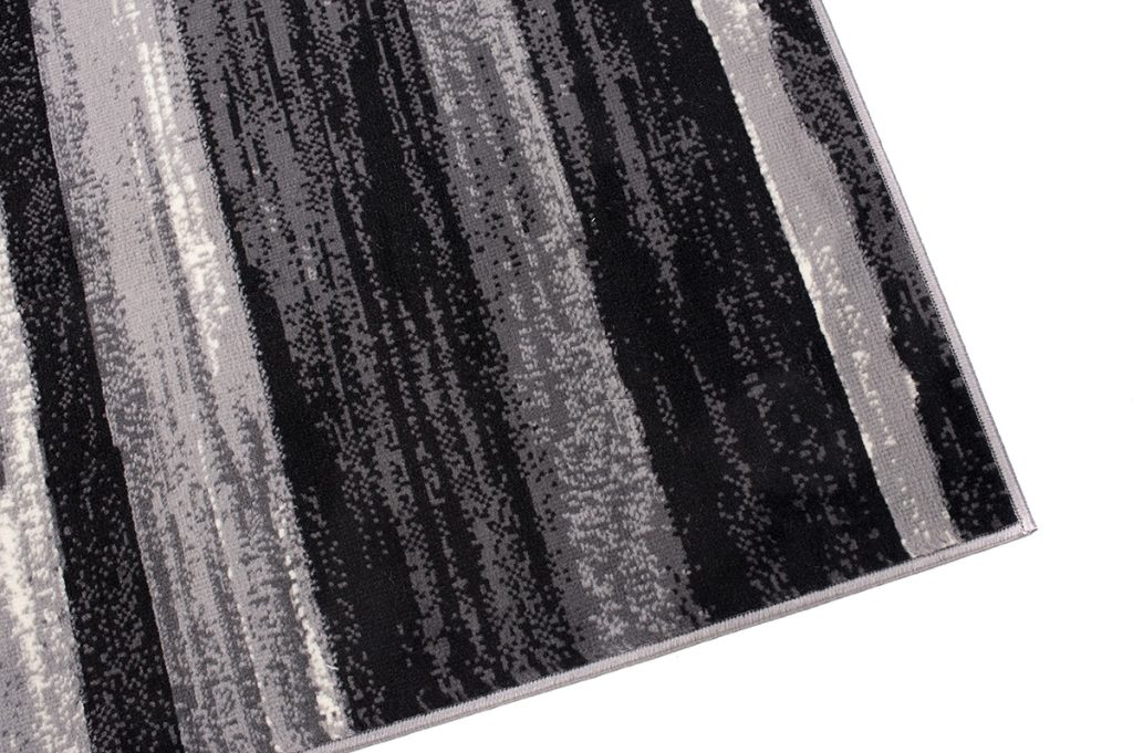 Covor Dream Abstract Gri Negru Linii