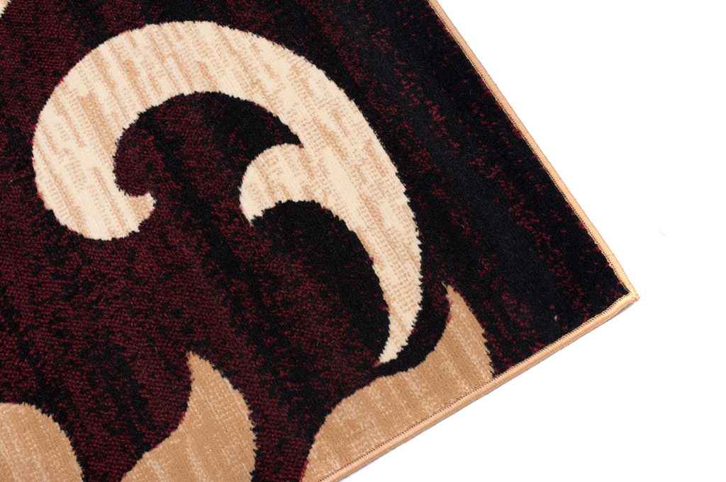 Covor Dream Bordo Crem Ornamente Frunze