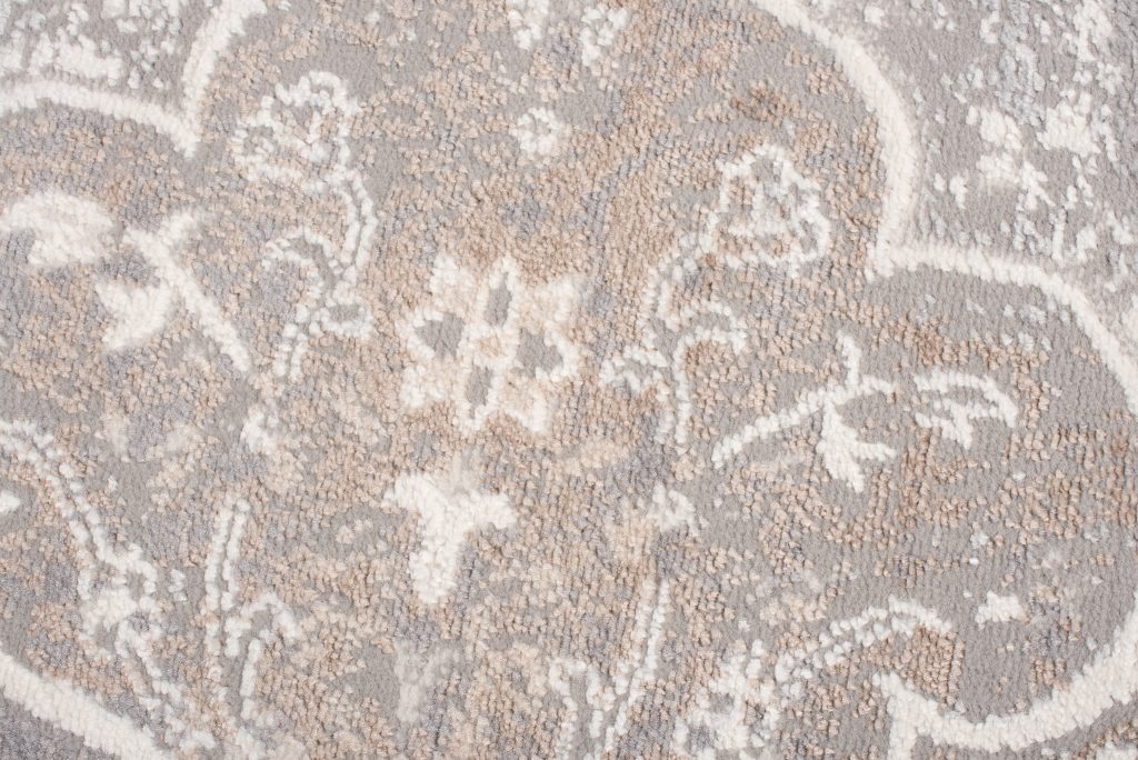 Covor Valley Gri Bej Vintage Floral