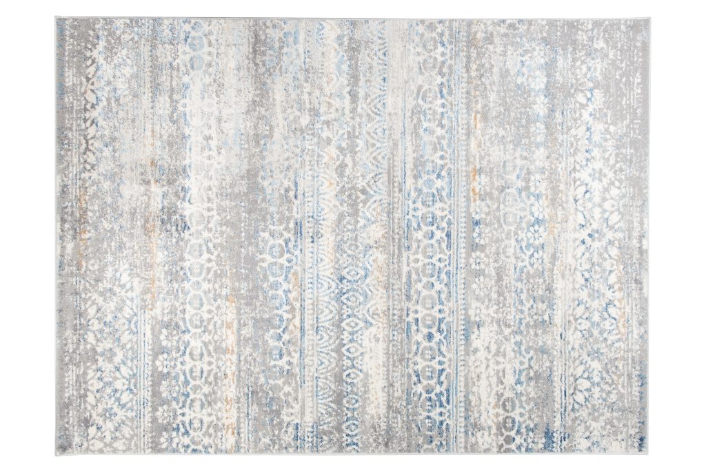 Covor Valley Gri Albastru Floral Vintage