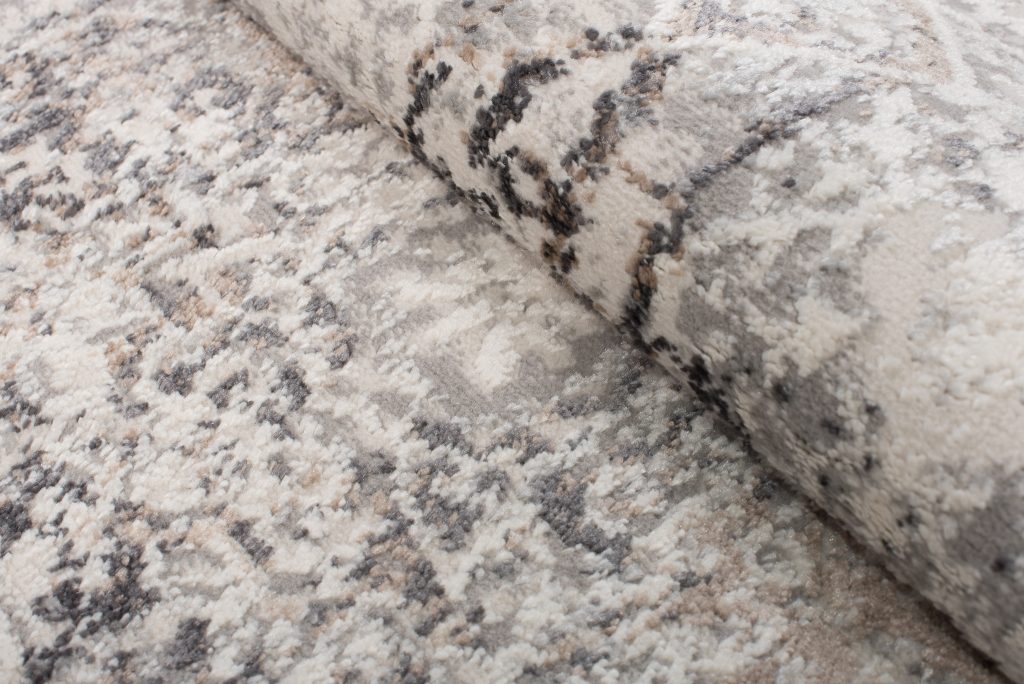 Covor Valley Gri Bej Ornamente Vintage