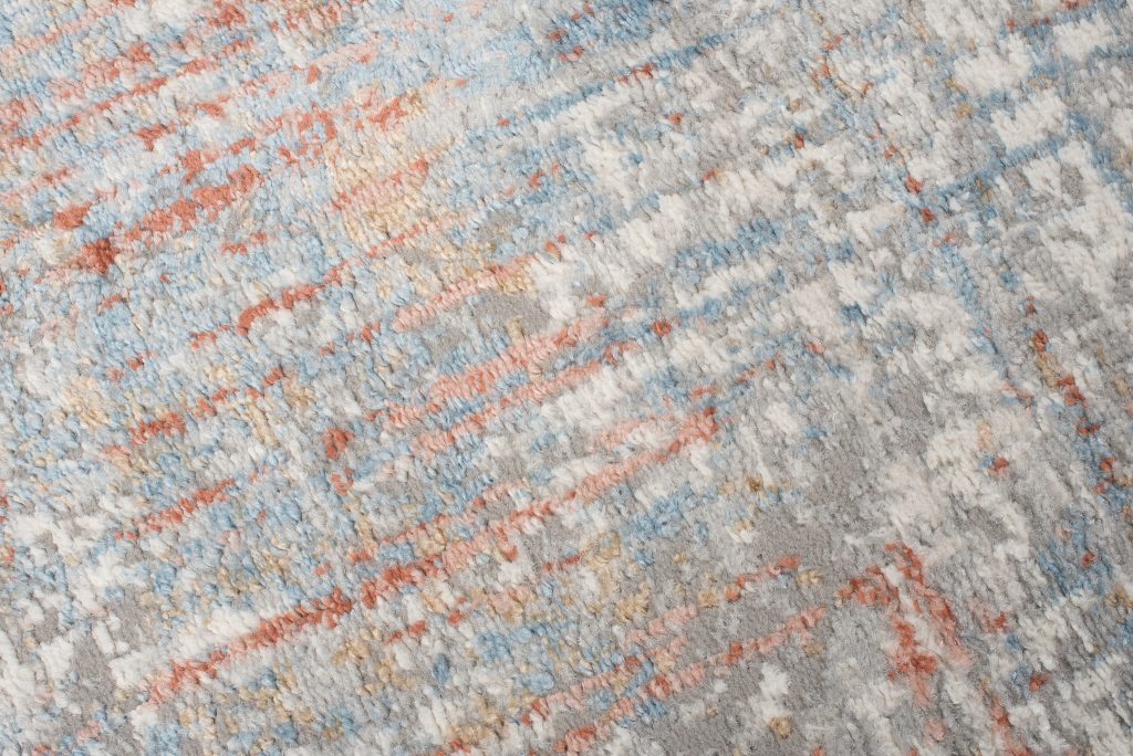 Covor Valley Gri Somon Abstract Linii