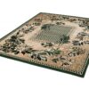 Covor Atlas Bej Verde Modern Floral