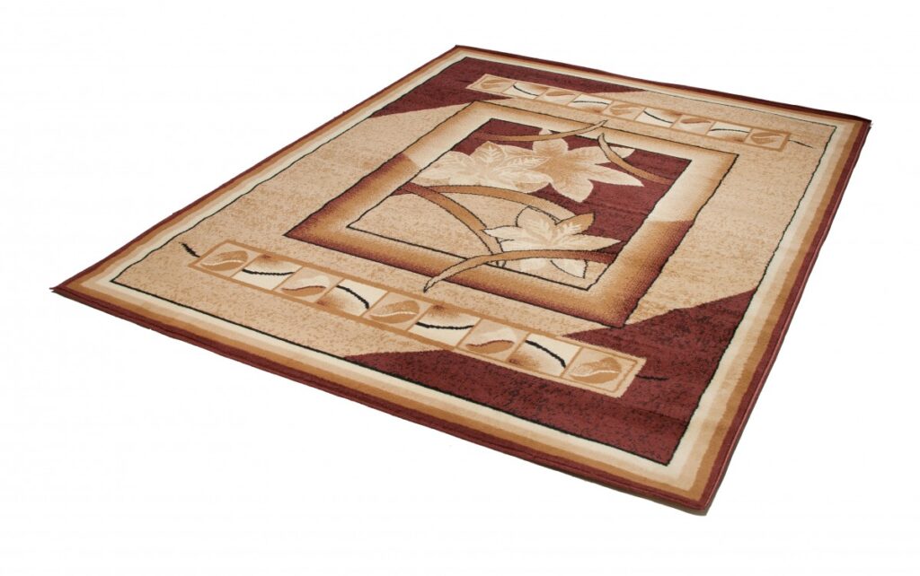 Covor Atlas Bej Maro Geometric Floral