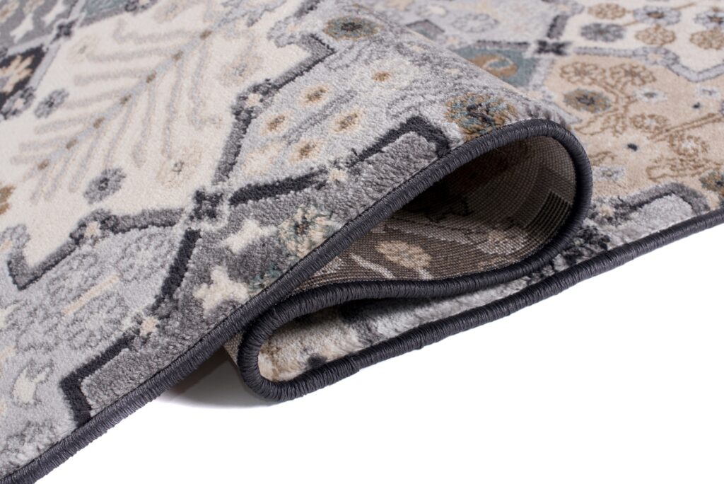 Covor Colorado Gri Crem Mozaic Vintage