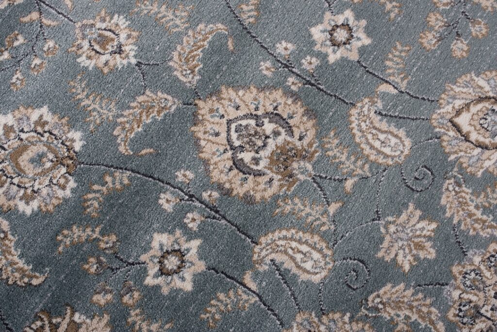 Covor Colorado Clasic Albastru Bej Ornamente