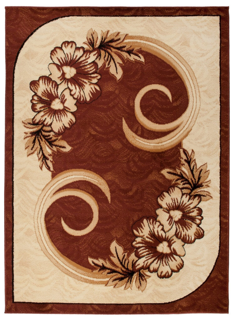 Covor Atlas Maro Bej Clasic Floral