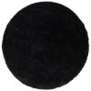 Covor Essence Rotund Shaggy Monocrom Negru
