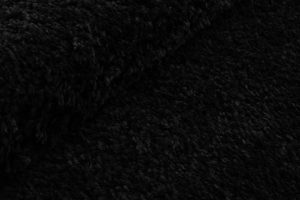Covor Essence Rotund Shaggy Monocrom Negru