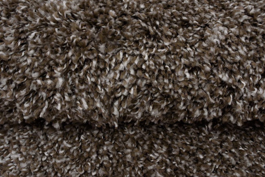 Covor Essence Rotund Shaggy Taupe Gri Melanj