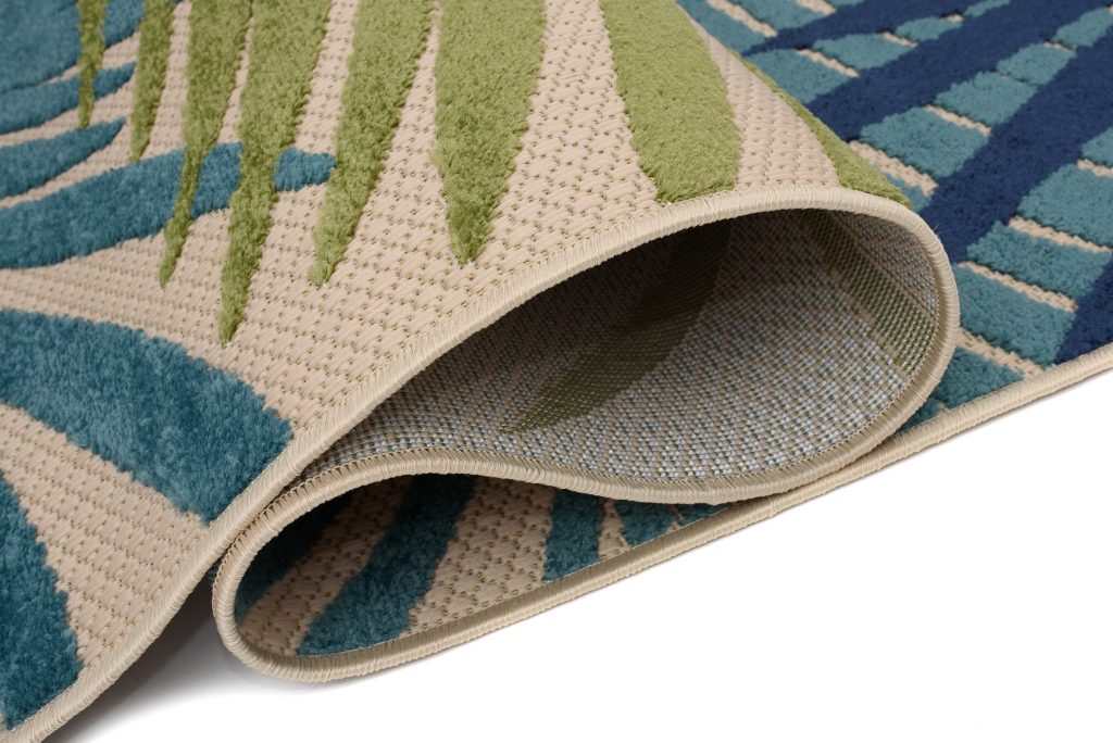 Covor de Exterior Patio Multicolor Frunze