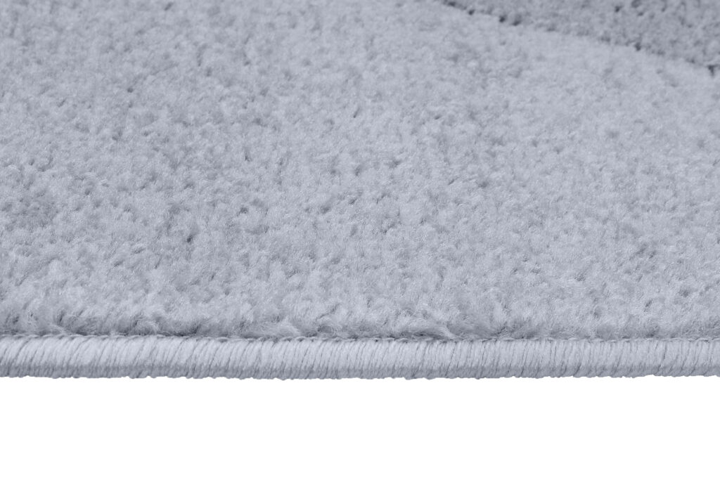Covor Lazur Gri Roz Geometric Romburi