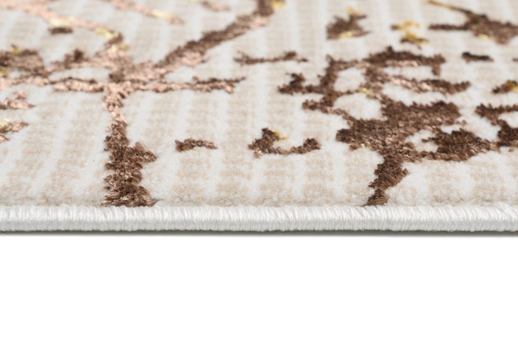 Covor Golden Crem Auriu Patchwork