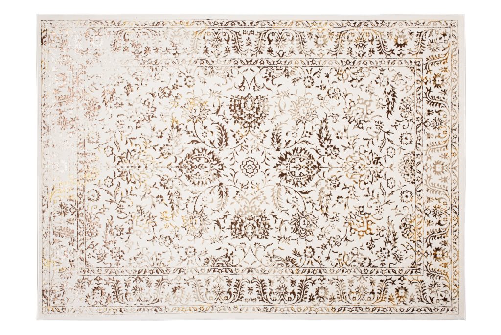 Covor Golden Crem Auriu Vintage Ramă
