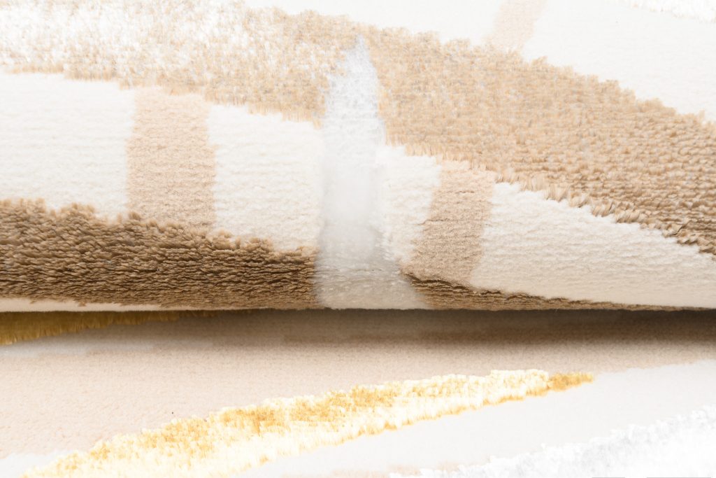 Covor Golden Crem Auriu Bej Frunze
