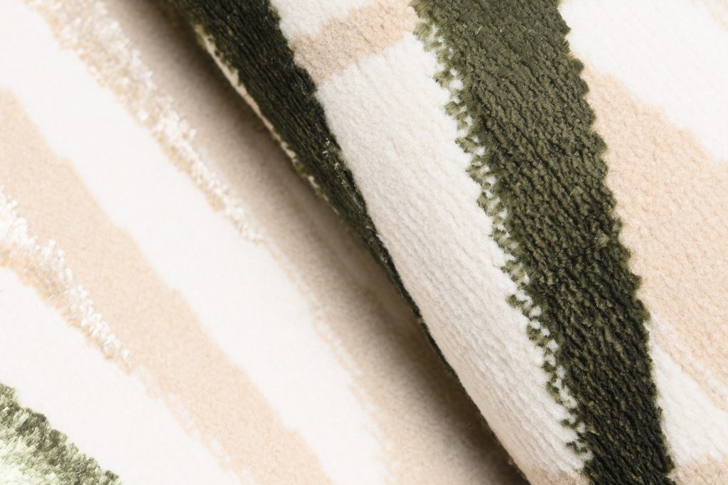 Covor Golden Crem Bej Verde Frunze