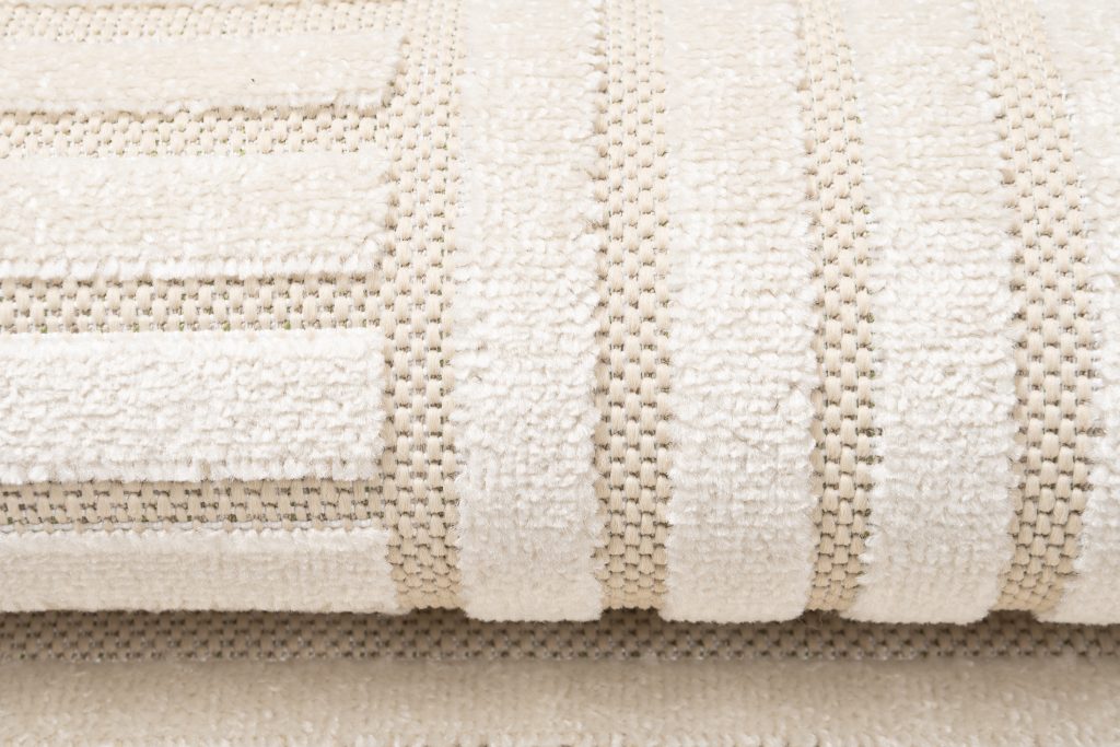 Covor de Exterior Patio Crem Geometric