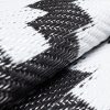 Covor Ibiza Outdoor reversibil impermeabil negru alb