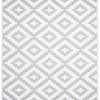 Covor Ibiza Outdoor reversibil impermeabil gri alb