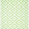 Covor Ibiza Outdoor reversibil impermeabil verde alb
