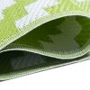 Covor Ibiza Outdoor reversibil impermeabil verde alb