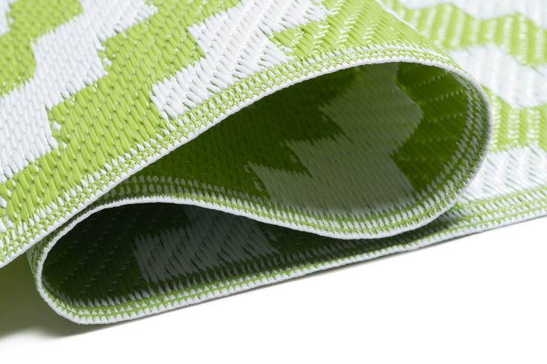 Covor Ibiza Outdoor reversibil impermeabil verde alb