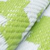 Covor Ibiza Outdoor reversibil impermeabil verde alb