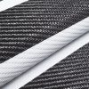 Covor Ibiza Outdoor reversibil impermeabil negru alb dungi