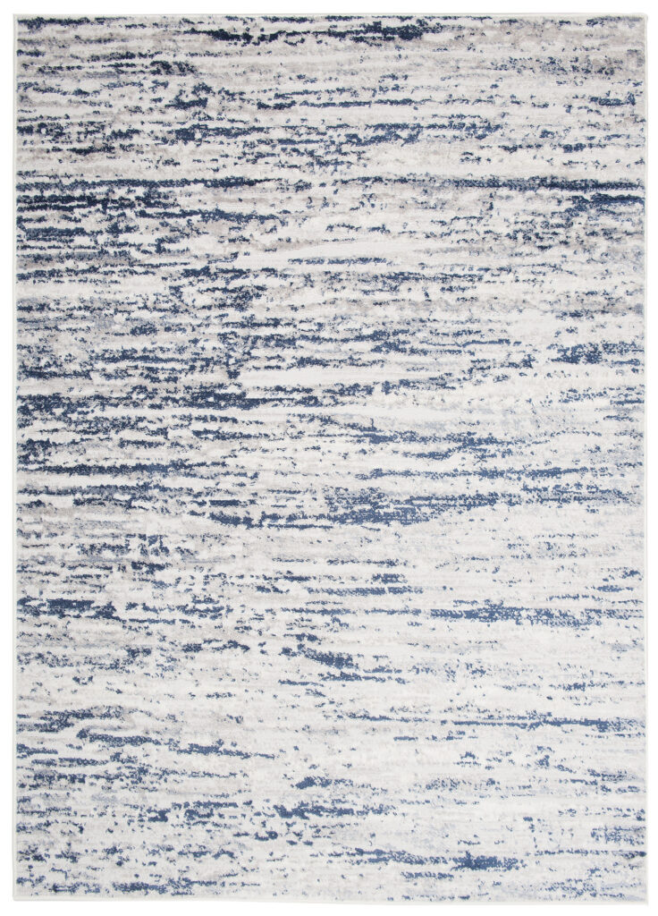 Covor Sky Albastru Crem Modern Linii