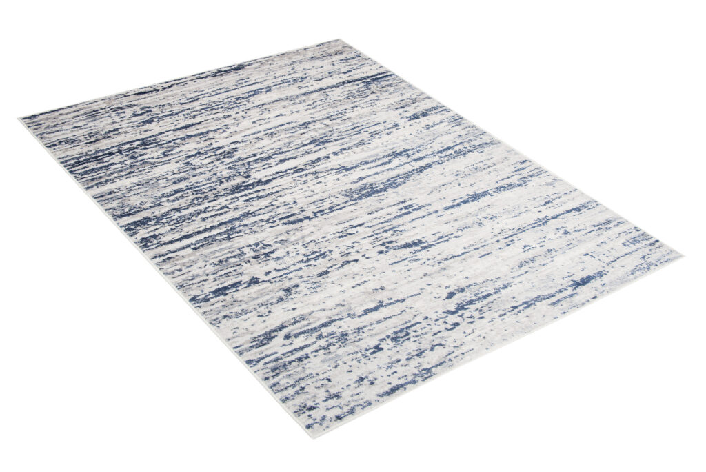 Covor Sky Albastru Crem Modern Linii