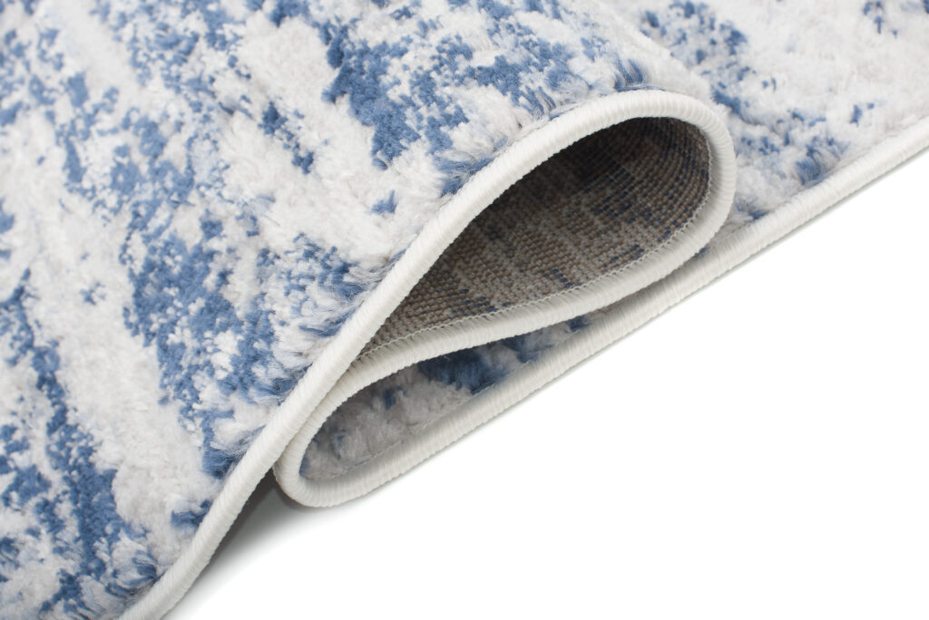 Covor Sky Albastru Crem Modern Linii