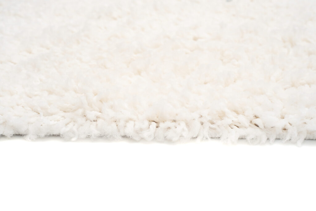 Covor Boho cu Ciucuri Crem Etnic Shaggy