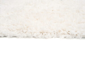 Covor Boho cu Ciucuri Crem Etnic Shaggy