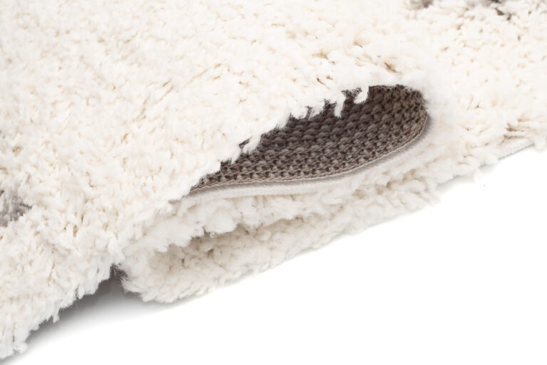 Covor Boho cu Ciucuri Crem Etnic Shaggy