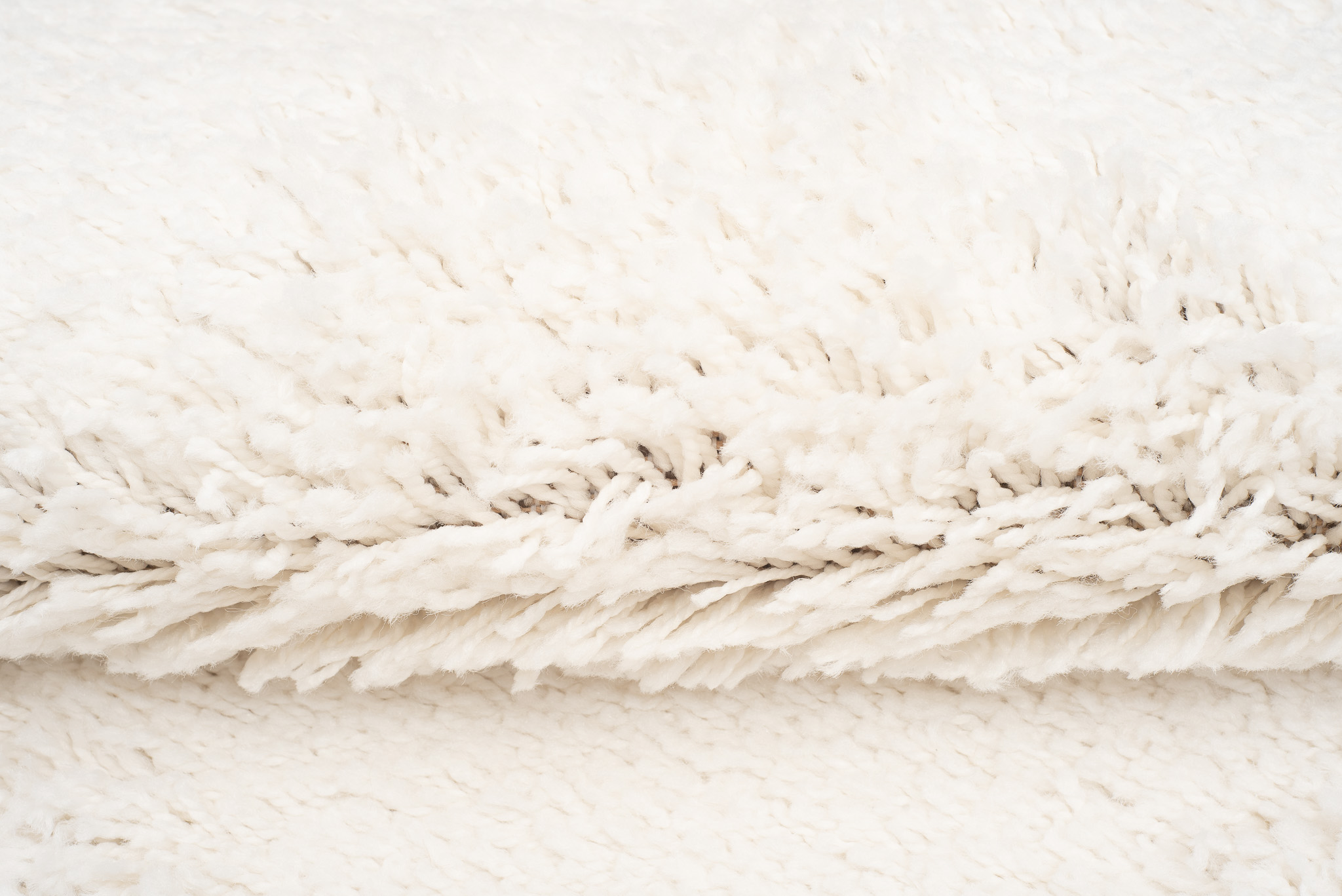 Covor Boho cu Ciucuri Crem Etnic Shaggy