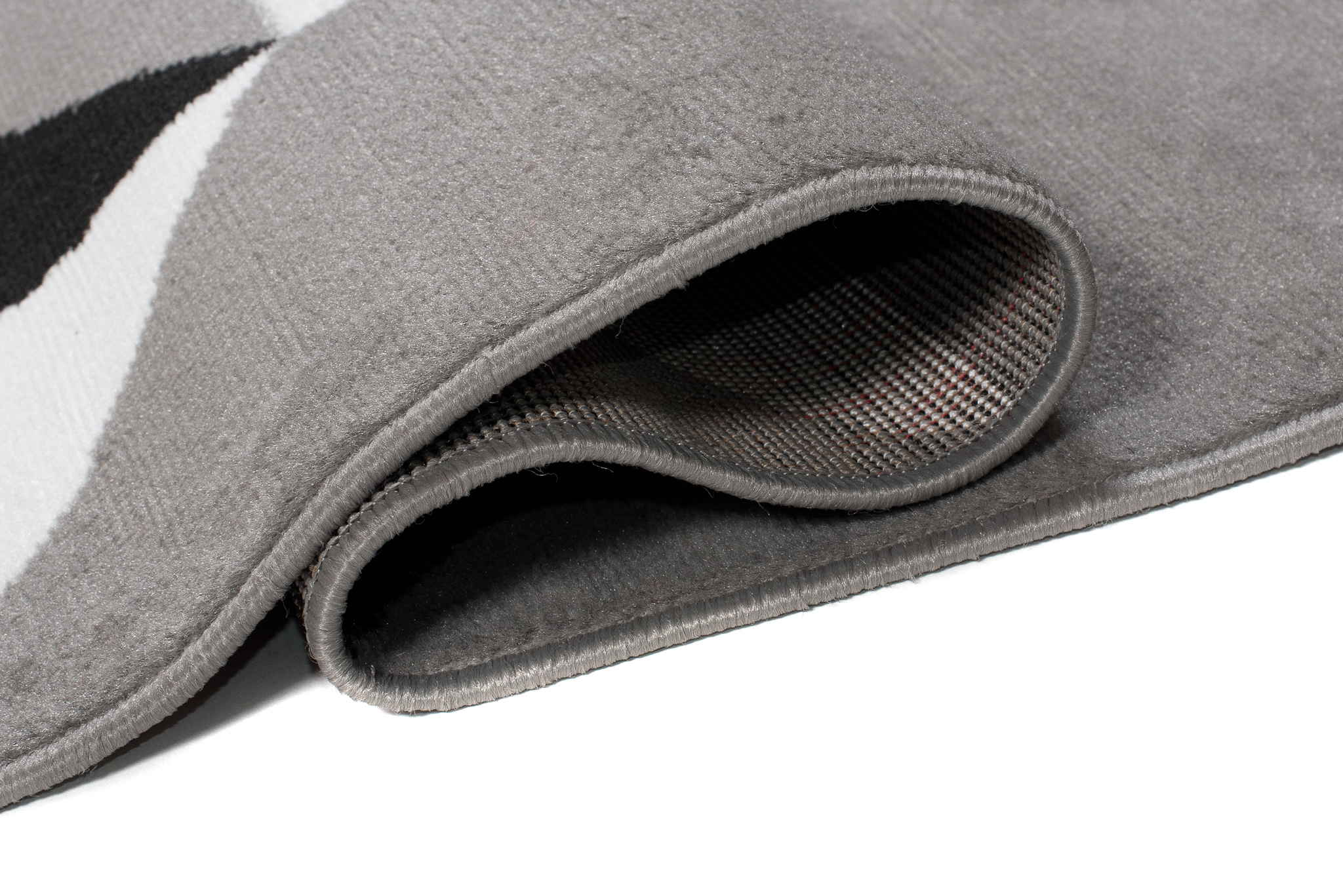 Covor Maya Gri Roșu Triunghiuri